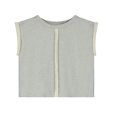 LITTLE CREATIVE RAW EDGE CROP TOP (XS-M) - Klade Children's Boutique