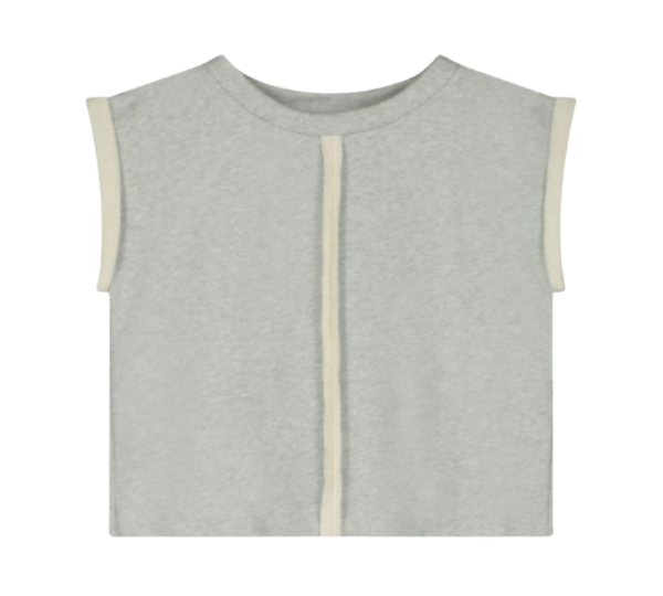 LITTLE CREATIVE RAW EDGE CROP TOP (XS-M) - Klade Children's Boutique
