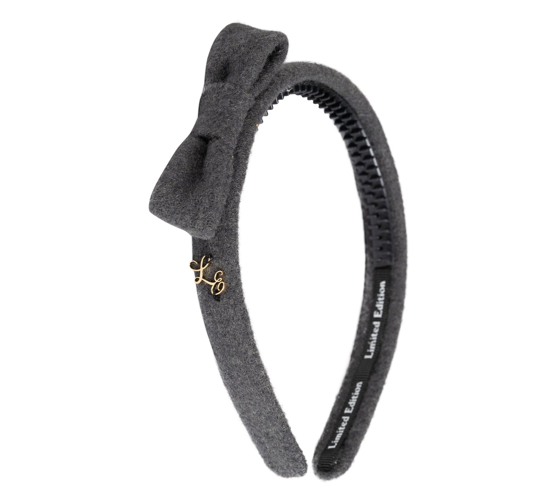 LIMITED EDITION BRUSHED WOOL BOW HEADBAND