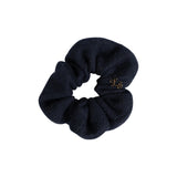 LIMITED EDITION BRUSHED WOOL SCRUNCHIE NAVY