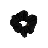 LIMITED EDITION BRUSHED WOOL SCRUNCHIE BLACK