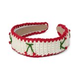 LE ENFANT HAND STITCH CHERRY HAIRBAND (OS)