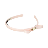 LE ENFANT THIN ROSE BOW HAIRBAND SOFT PINK (OS)