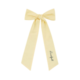 LE ENFANT STITCHED BOWS YELLOW (OS)
