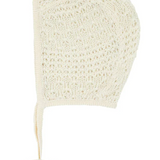 LE ENFANT OPEN KNIT COTTON BONNET (OS)