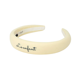 LE ENFANT STITCHED HAIRBAND YELLOW (OS)