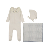 LILETTE SWEETHEART COLLAR LAYETTE SET (NB-6M)