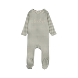 LILETTE GINGHAM BEBE FOOTIE (12M)