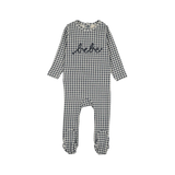 LILETTE GINGHAM BEBE FOOTIE (12M)