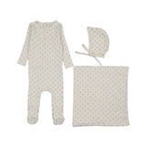 LILETTE FLORET PRINT LAYETTE SET (NB-6M) - Klade Children's Boutique