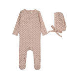 LILETTE CHERRY BLOSSOM FOOTIE SET (3M-9M)