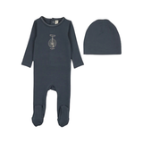 LILETTE BICYCLE FOOTIE SET (3M-6M)