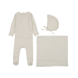 LILETTE PRINTED WRAPOVER LAYETTE SET (NB-6M)