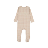 LILETTE GINGHAM BEBE FOOTIE (12M)