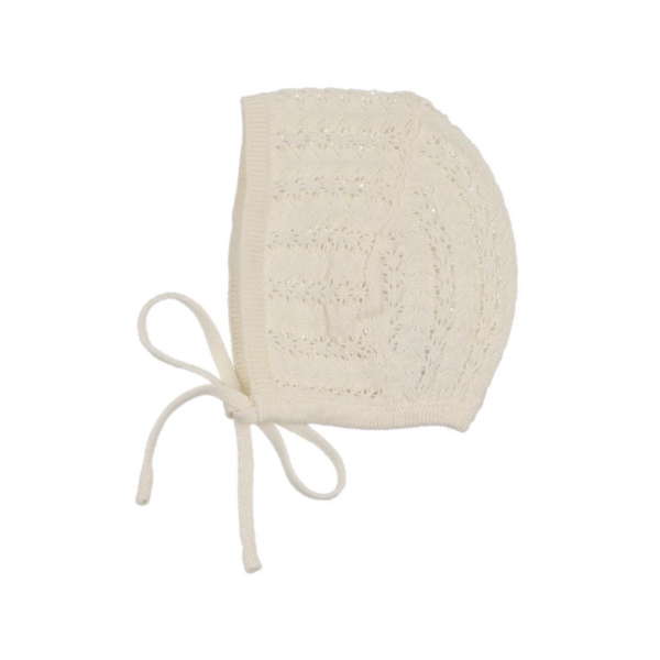 LILETTE CROCHET KNIT SHRUG W/BONNET(3M-24M) - Klade Children's Boutique