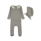 LILETTE LE BEBE POINTELLE FOOTIE SET (3M-9M)