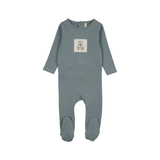 LILETTE GRAPHIC TAG FOOTIE (9M-24M) - Klade Children's Boutique