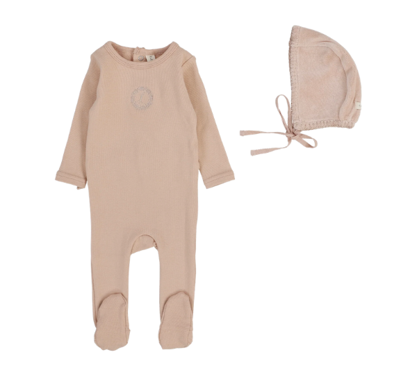 LILETTE COTTON FOOTIE SET (3M-12M)