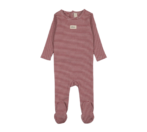 LILETTE STRIPED BEBE FOOTIE (12M-24M)