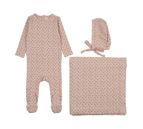 LILETTE CHERRY BLOSSOM LAYETTE SET (3M-6M)