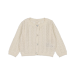 LILETTE CROCHET KNIT SHRUG W/BONNET(3M-24M) - Klade Children's Boutique