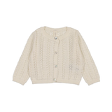 LILETTE CROCHET KNIT SHRUG W/BONNET(3M-24M) - Klade Children's Boutique