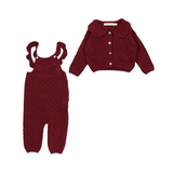THE NEW SOCIETY LUMA CARDI W/JUMPSUIT (9M-24M)