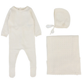 LILETTE DOTTY KNIT LAYETTE SET (NB-6M)