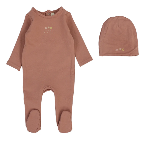 LILETTE DREAMY GRAPHIC FOOTIE SET (3M-9M)