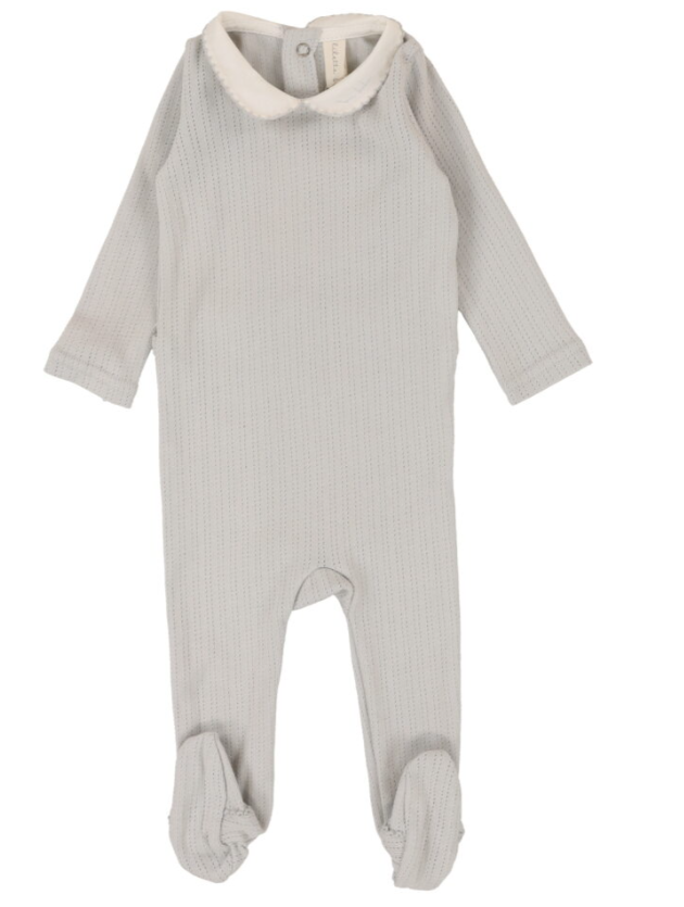 LILETTE EDGED COLLAR FOOTIE (18M-24M)