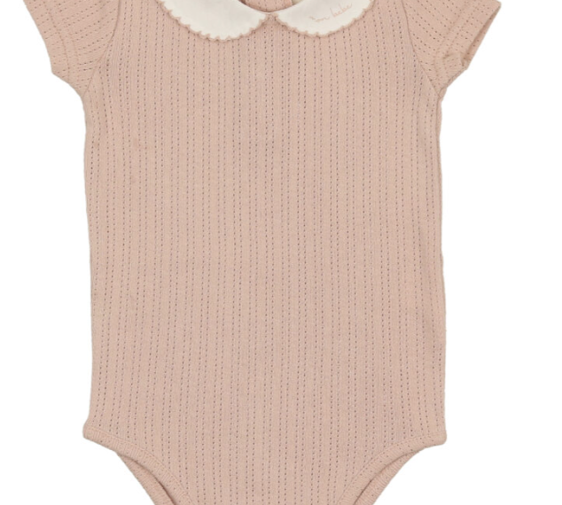 LILETTE EDGED COLLAR ONESIE (9M-24M)