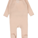 LILETTE EMBLEM EMBROIDERED FOOTIE (6M-24M) - Klade Children's Boutique