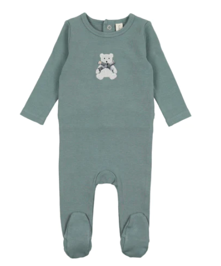 LILETTE EMBROIDERED FOOTIE (9M-18M)