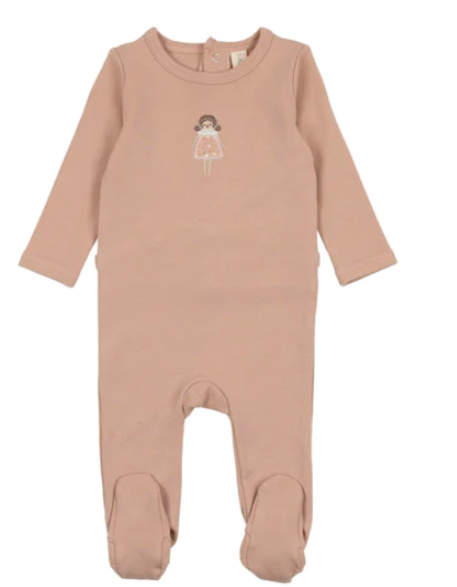 LILETTE EMBROIDERED FOOTIE (9M-18M)