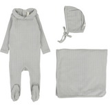 LILETTE FINE POINTELLE COLLAR LAYETTE SET (NB-6M) - Klade Children's Boutique