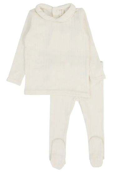 LILETTE FINE POINTELLE COLLAR SET (9M-24M)