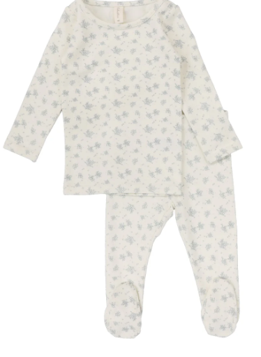 LIL LEGS FLORAL CLUSTER SET (6M-48M)