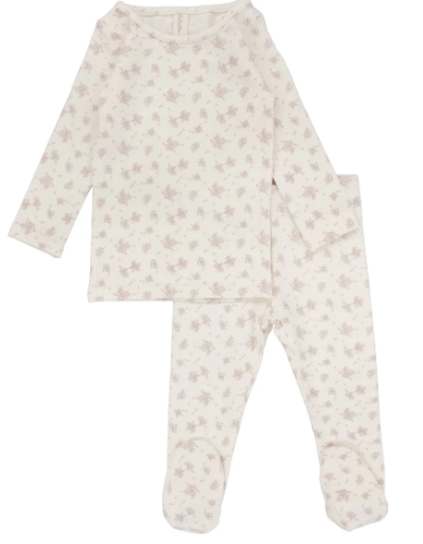 LIL LEGS FLORAL CLUSTER SET (6M-48M)