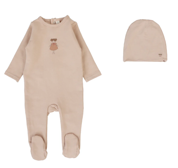 LILETTE GRAPHIC FOOTIE SET (3M-6M)