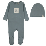 LILETTE GRAPHIC TAG FOOTIE SET (6M)