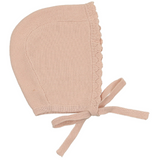 LILETTE KNIT COLLAR RUFFLE BONNET (NB-9M)
