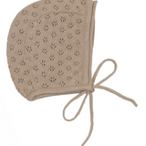 LILETTE KNIT POINTELLE BONNET (3M-12M)