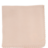 LILETTE KNIT RUFFLE BLANKET (OS)