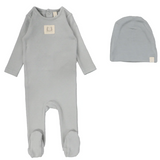LILETTE POINTELLE EMBLEM FOOTIE SET (NB-9M)