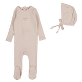 LILETTE POINTELLE GRAPHIC FOOTIE SET (NB-9M) - Klade Children's Boutique