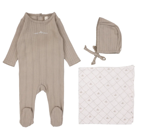 LILETTE POINTELLE GRAPHIC LAYETTE SET (NB-6M)