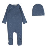 LILETTE SAIL AWAY FOOTIE SET (6M-9M)