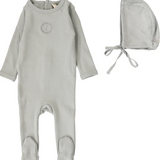 LILETTE VELOUR FOOTIE SET (3M-12M)