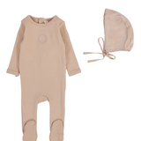 LILETTE VELOUR FOOTIE SET (3M-12M)