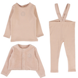 LILETTE VELOUR CARDI LOUNGE SET (12M-48M)